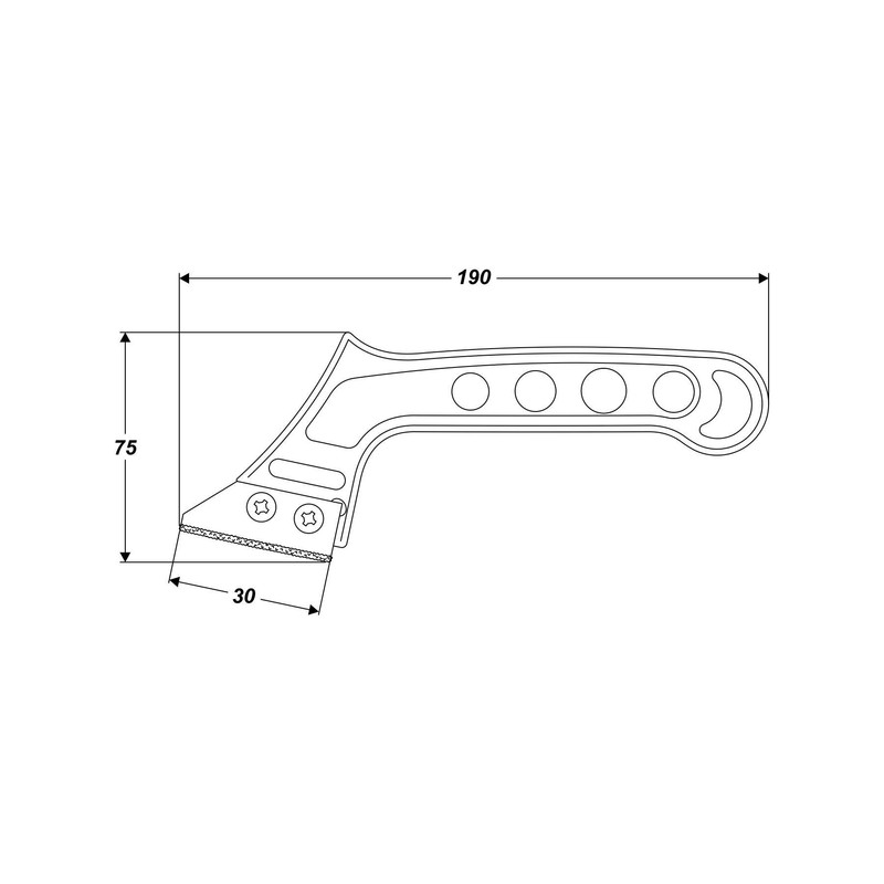 Carbide 50 mm Tool Interchangeable Blade Grout Joints