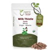 Organic Way Whole Milk Thistle Seeds (Silybum marianum) - Herbal