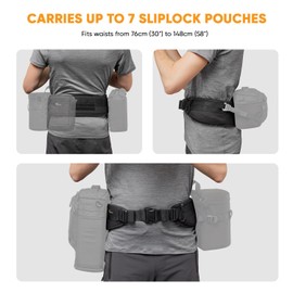 Lowepro ProTactic Utility Belt III, Compatible with ProTactic Camera Backpack 350/450 III, Toploader Lens Cases Modular System, Sliplock Connection Attached Loop, Waist Belt for Camera Accessories,