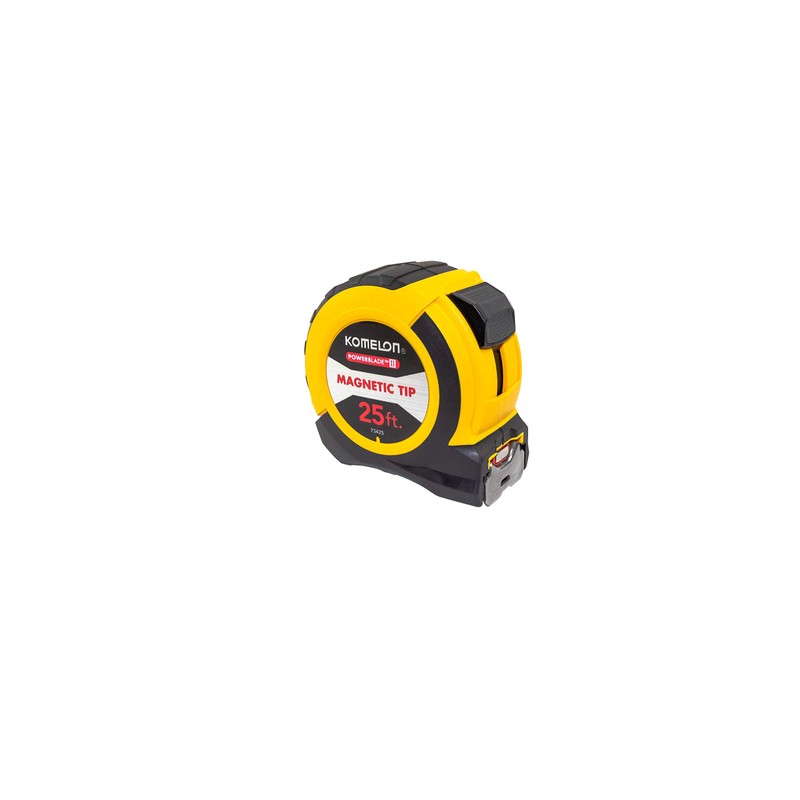 Komelon 73425; 25' x 1.06" Magnetic Powerblade II Tape Measure,