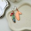 FRONT LINE JEWELRY Artisan-crafted Native American Earrings Feather Earrings: Layered