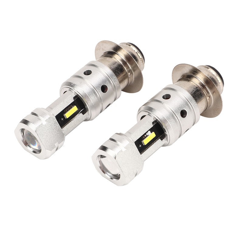 H6 H6M P15D Motorcycle LED Bulb Dual Optical Lens 100W