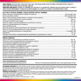 Centrum Centrum Performance Multivitamins/Minerals Supplement for Men & Women with Ginseng for Energy, 75 Tablets (Packaging May Vary)