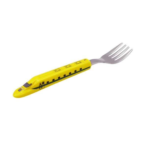 Daiwa Toy NF-05 Bullet Train Fork, Approx. 6.1 inches (15.5 cm), 923 Shape, Doctor Yellow, Made in Japan