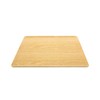 Asahi Koyo NC22-02 Wooden Tray, Rectangular, Natural, 14.2 x 11.0