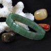 Natural Green Aventurine Gemstone Faceted 12mm Rectangle Beads Stretch Bracelet