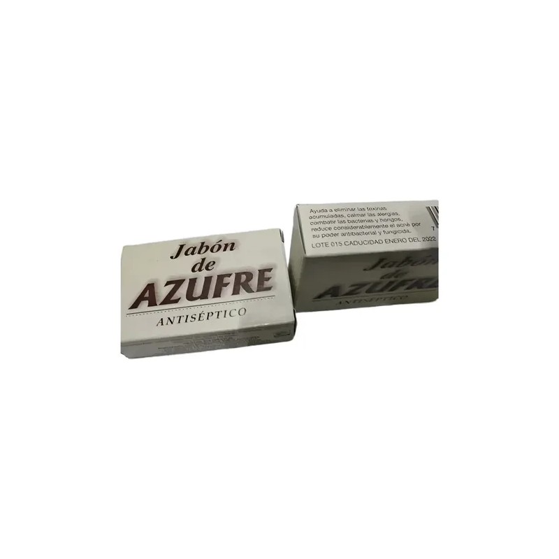 4 Jabones De Azufre Faciales, Antiacne, Espinillas, Barros