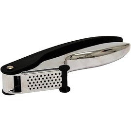 Starfrit Garlic Press & Peeler with Scraper - Lightweight - Silver