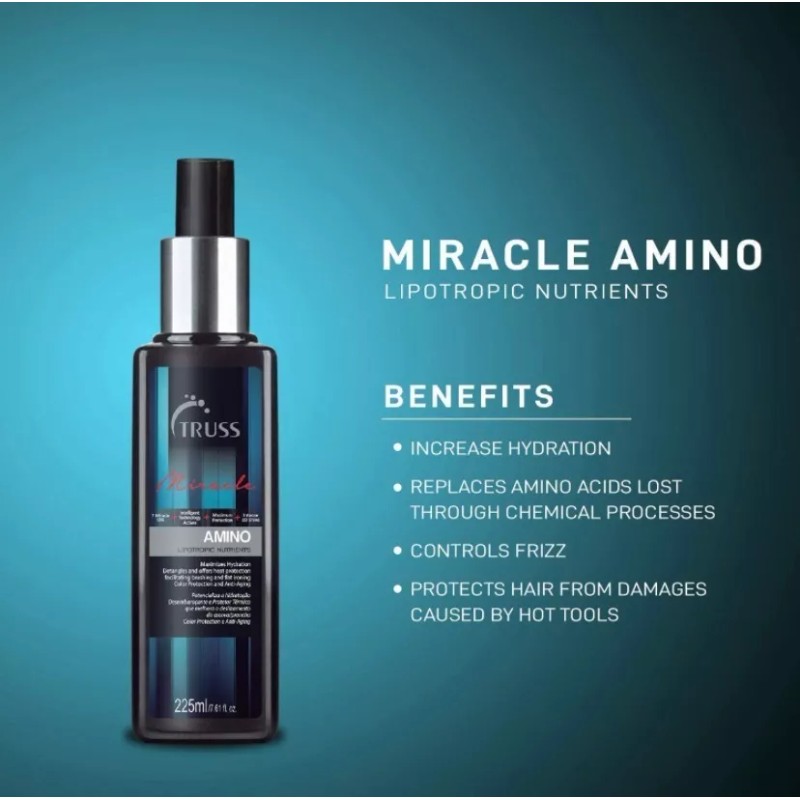 Truss Amino Miracle Protector De Calor
