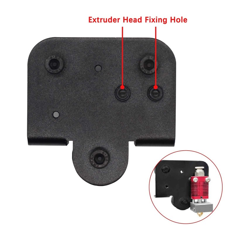 Assembled Big V Slot Gantry Plate, POM Wheels Set with
