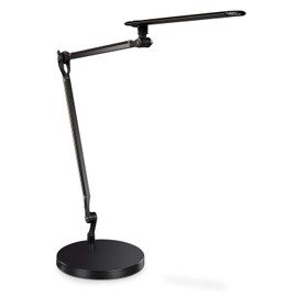 E7 LED Desk Lamp with Clamp by Uplift Desk (Black lamp, Black Base) by Uplift Desk