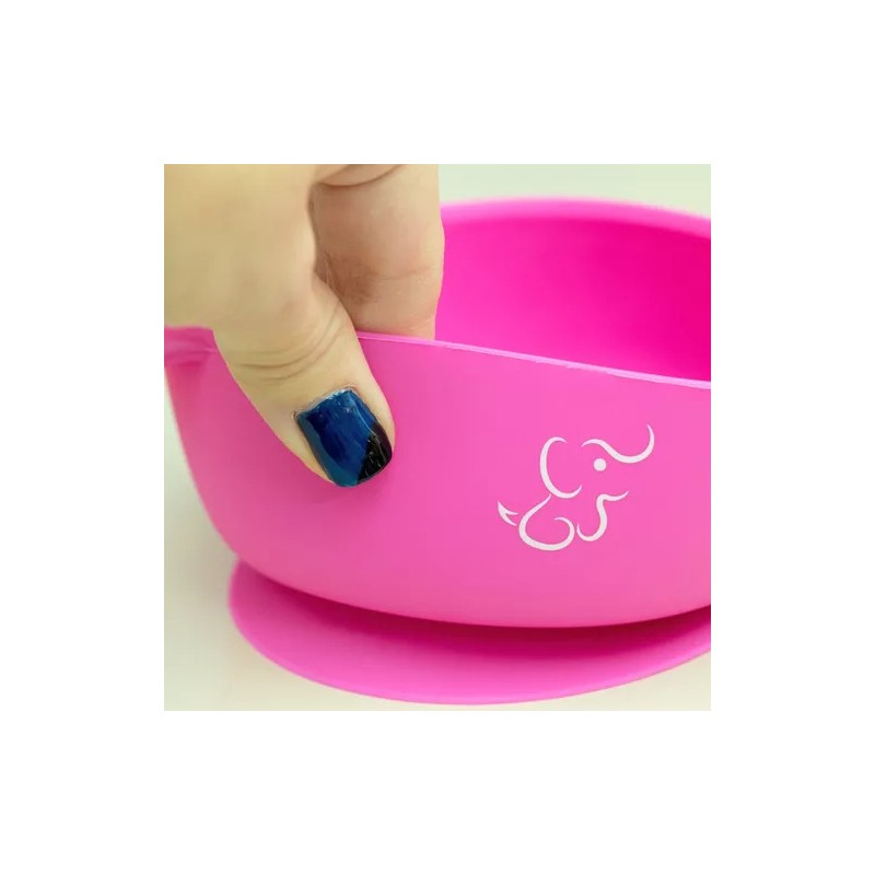Papu Baby Bowl/tazón Grande Papubaby Con Tapa Y Cuchara De