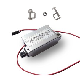 ActoCat Micro Actuador lineal de 1.2 pulgadas de carrera – 22 libras de fuerza – Potencia de 12 V CC para campana de rango inteligente, gabinetes, abridor de ventanas, robótica, automatización del hogar