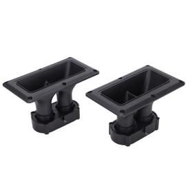 Wide Dispersion Horn Tweeter Dual Drive Ceramic High Sensitivity Piezoelectric Speaker with 2 Piezoelectric Horn Tweeters, 75/150W, 3‑20KHz, 98dB Sensitivity