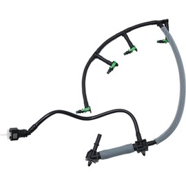 KAOLALI Injector Fuel Return Leak Off Pipe for Ford Transit Mk7 Mk8 2.2 TDCI, 1746583 for Land Rover Defender 2.2 RWD TD4, BK3Q9K022AG 1761932 1731740