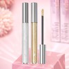 Hppsctink 2pcs Flüssiger Lippenstift, 2.4g Silber Weiß Lippenstift und 2.4g