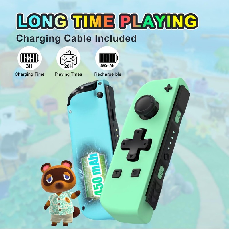 Versatile wireless controller for Switch - Compatible with Switch console,