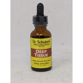 Dr. Schulze's Deep Tissue Oil Herbal Supplement 1 FL. Oz. / 30 ml For Muscles,..