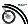 Senge Graphics Solid Black rim protector set for one 18