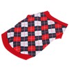 Pet Pig Spring Summer Sleeveless TShirt Pet Vest Sweatshirt Rhombus