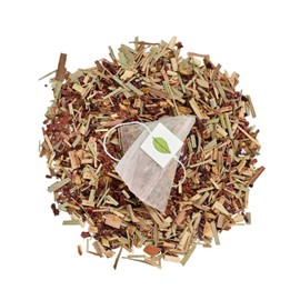 WorkTea Rise & Shine Herbal Tea Bags – Tangy Hibiscus & Acai Berry Blend – Supports Daily Wellness & Natural Vitality – All Natural & Caffeine-Free (25 Tea Bags)