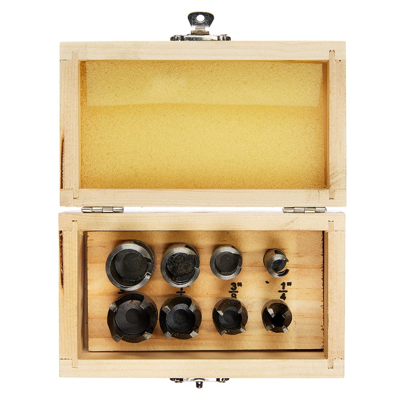 Amtech F3620 Plug Cutter in Wooden Box