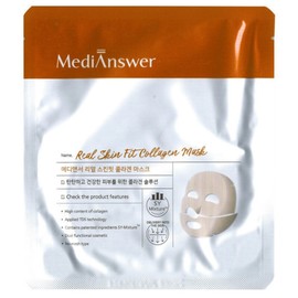 MediAnswer Real Skin Fit Collagen Mask 35ml / Circle / 메디앤서 리얼 스킨핏 콜라겐 마스크 35ml  써클