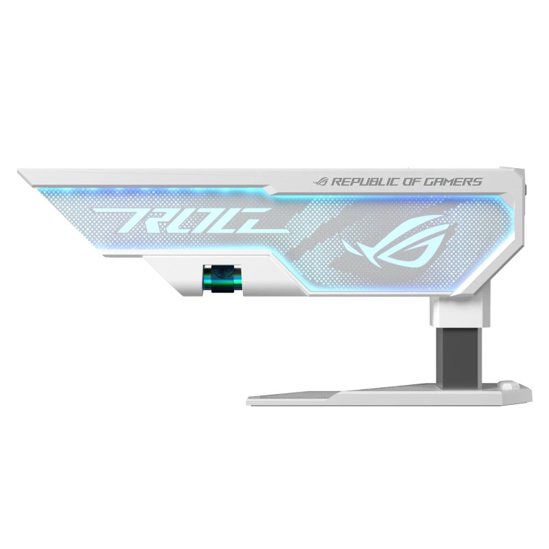 ASUS ROG HerculX White Graphics Card Holder Adjustable ARGB Support