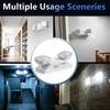 M.Y.Z. Wanderer Emergency Lights with Battery Backup,Hardwired Emergency Exit Light