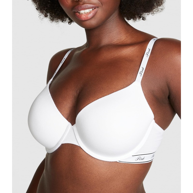 Victoria's Secret Women's Pink Wear Everywhere Lightly Lined T-Shirt Bra