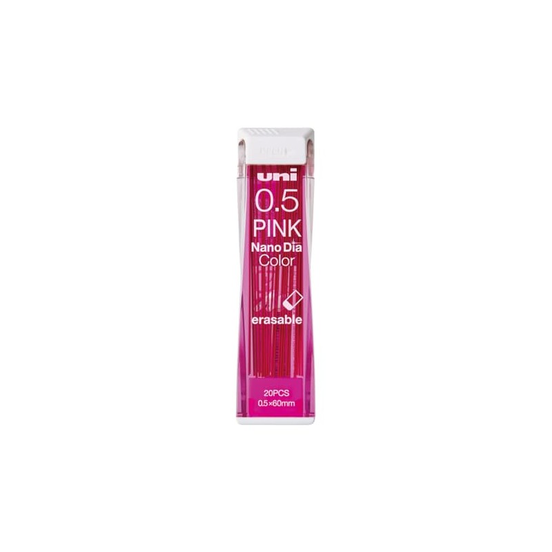 Uni Color Mechanical Pencil 0.5mm Lead, Nanodia, Pink, 0.5mm Lead