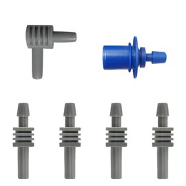 6 Types Replacement Blood Pressure Cuff Connectors Adapter, Blood Pressure Monitor Wrist Cuff Monitors, Blood Pressure Replacement Cuff Compatible with Almost All Bp Monitors