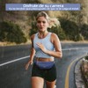 Cangurera Deportiva para Mujer, Riñoneras para Correr Paquete de 2,