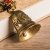 Lanito Feng Shui Feng Chime, Brass, Six Shui Shui, Five
