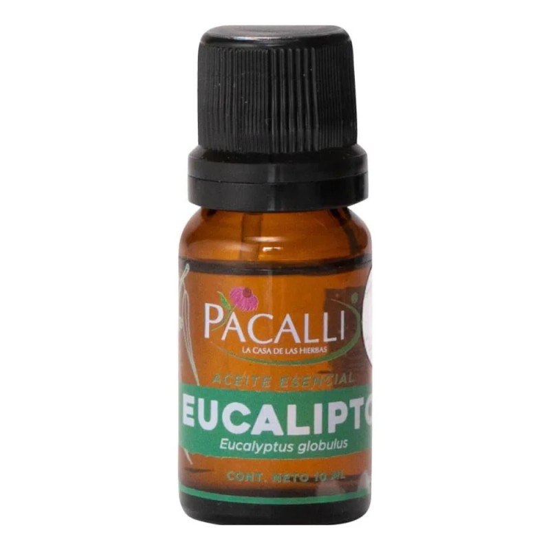 Aceite Esencial De Eucalipto 100% Puro 10 Ml Pacalli