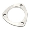 3in 3 Bolt Exhaust Flange Steel Alloy Prevent Leakage Reduce