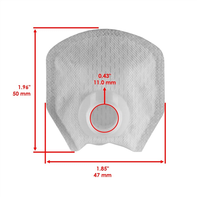 Caltric Fuel Filter Strainer NEW for Kawasaki MULE PRO-FXT KAF820