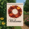 Saoplasa Fall Garden Flag 12 x 18 Inch Double Sided