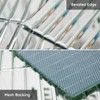 Diflart 5.7 Sq.ft Mirror Backsplash Tiles for Kitchen, Silver Subway,