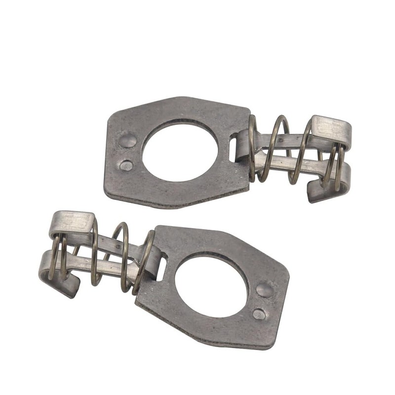 BEALIFE 2pcs/Set Sturdy Metal for Water Heater Door Protects Cylinder