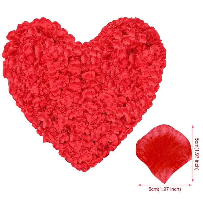 QUIERES SER MI NOVIA Balloons with 1000pcs Red Artificial Rose
