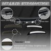ULTRALTH Smoked LED Side Marker Lights for 2015-2024 Chrysler 300