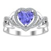 Belinda Jewelz - Anillo de plata de ley 925 con