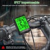 OHFAMO Bike Computer Wireless, IPX7 Waterproof Wireless Bike Speedometer