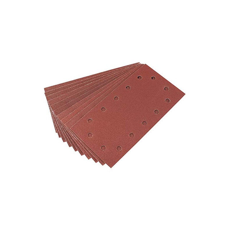 Draper 92296 Hook and Loop Aluminium Oxide Sanding Sheets, 115