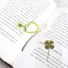 Making bookmarks Metal bookmark materials Silver 5P 5ea