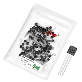 Chanzon S9012 TO-92 PNP Power BJT Bipolar Junction Transistor (Pack of 100pcs)