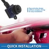 HOPESPANNER Rear View Camera for Dodge Dart 2013 2014 2015