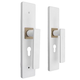 Topyond Door Handles, Secure Bedroom Door Lock with Key, Contemporary Door Knob Set for Interior and Exterior Use, for Entrances and Bathrooms