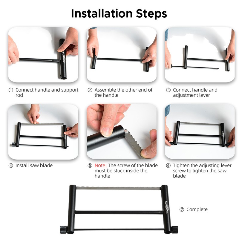 Aluminum Alloy Rectangular Hand Saw Outdoor Folding Hand Saw Pruning